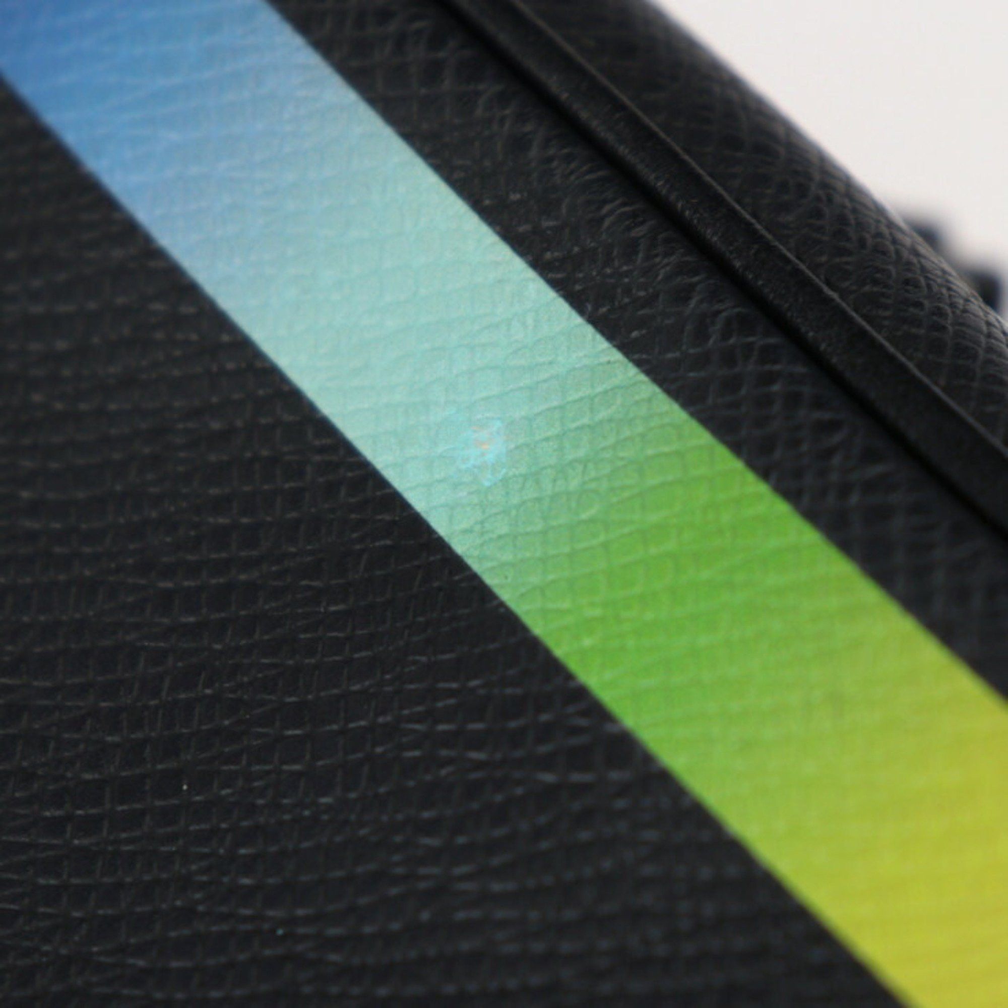 Louis Vuitton Louis Vuitton Mini Soft Trunk Taiga Shoulder Bag M30351 Leather Black Rainbow Pochette 2412063010061R1 Size ONE SIZE - 5 Thumbnail