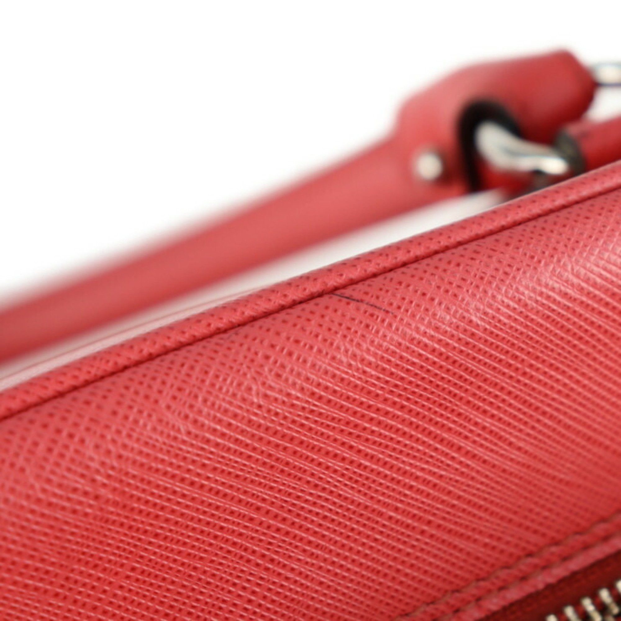 Salvatore Ferragamo Gancini Handbag EE 21 B713 Leather Pink 2122043007465R1
