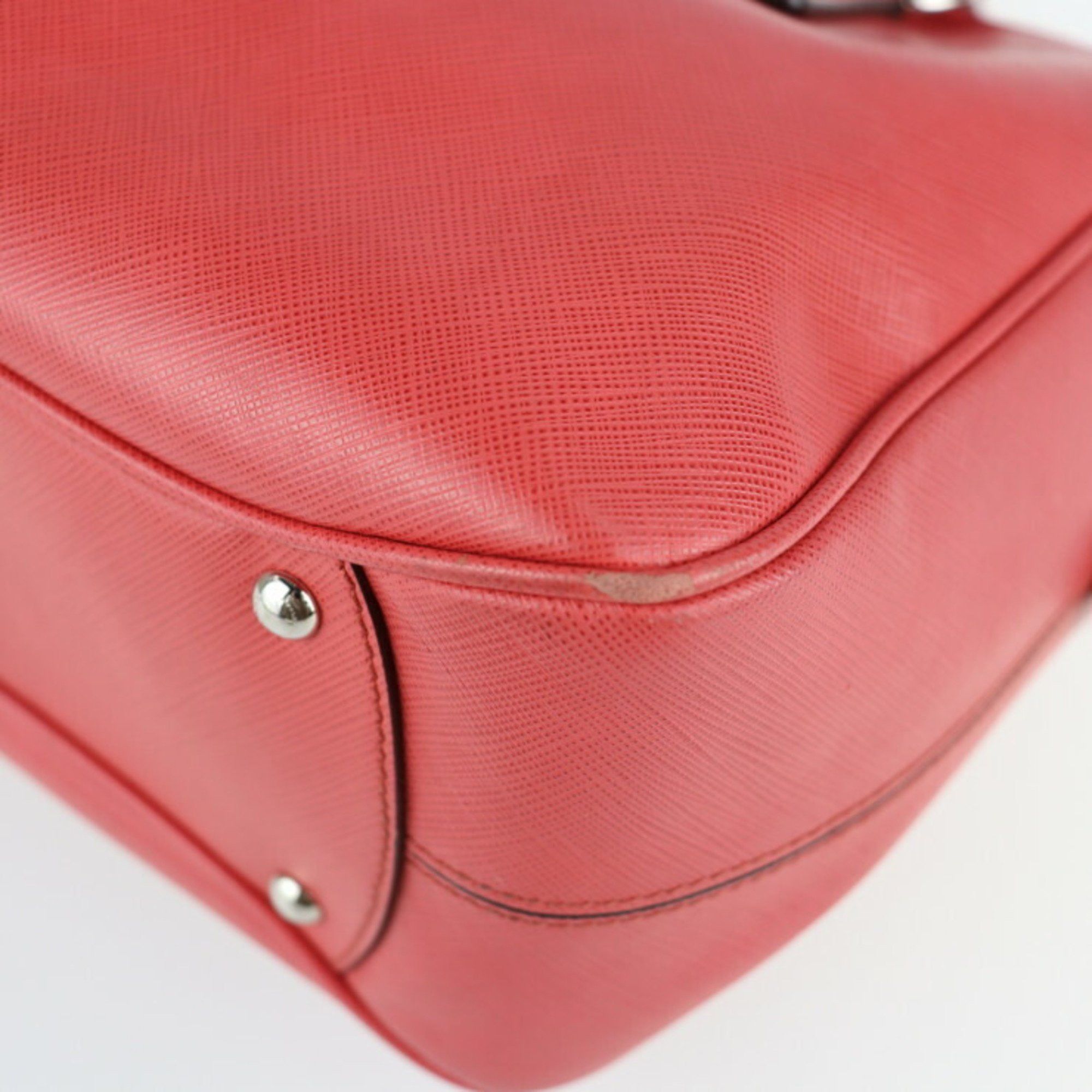 Salvatore Ferragamo Gancini Handbag EE 21 B713 Leather Pink 2122043007465R1