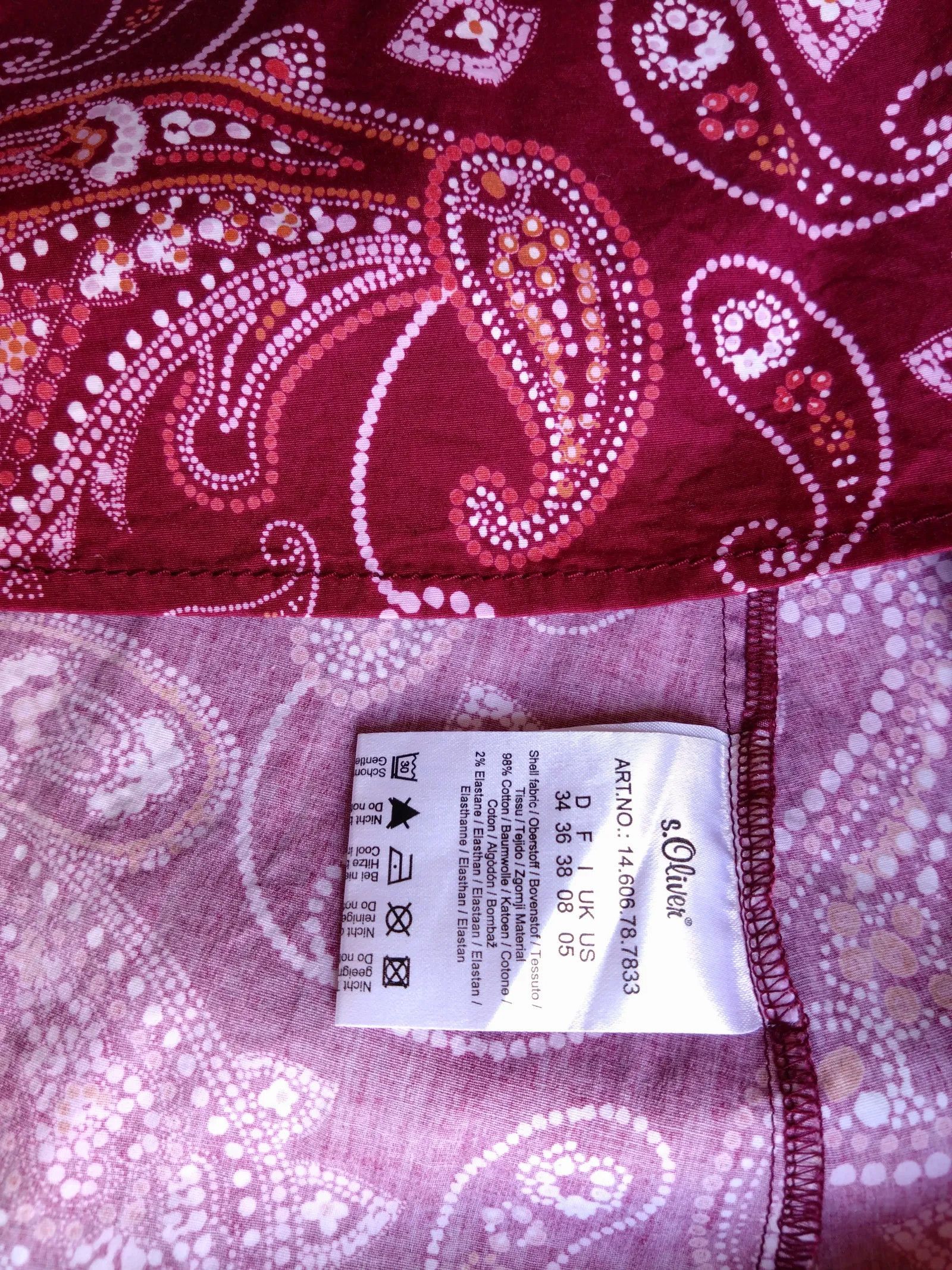s.Oliver S Oliver Skirt Size 26" / US 2 / IT 38 - 3 Thumbnail