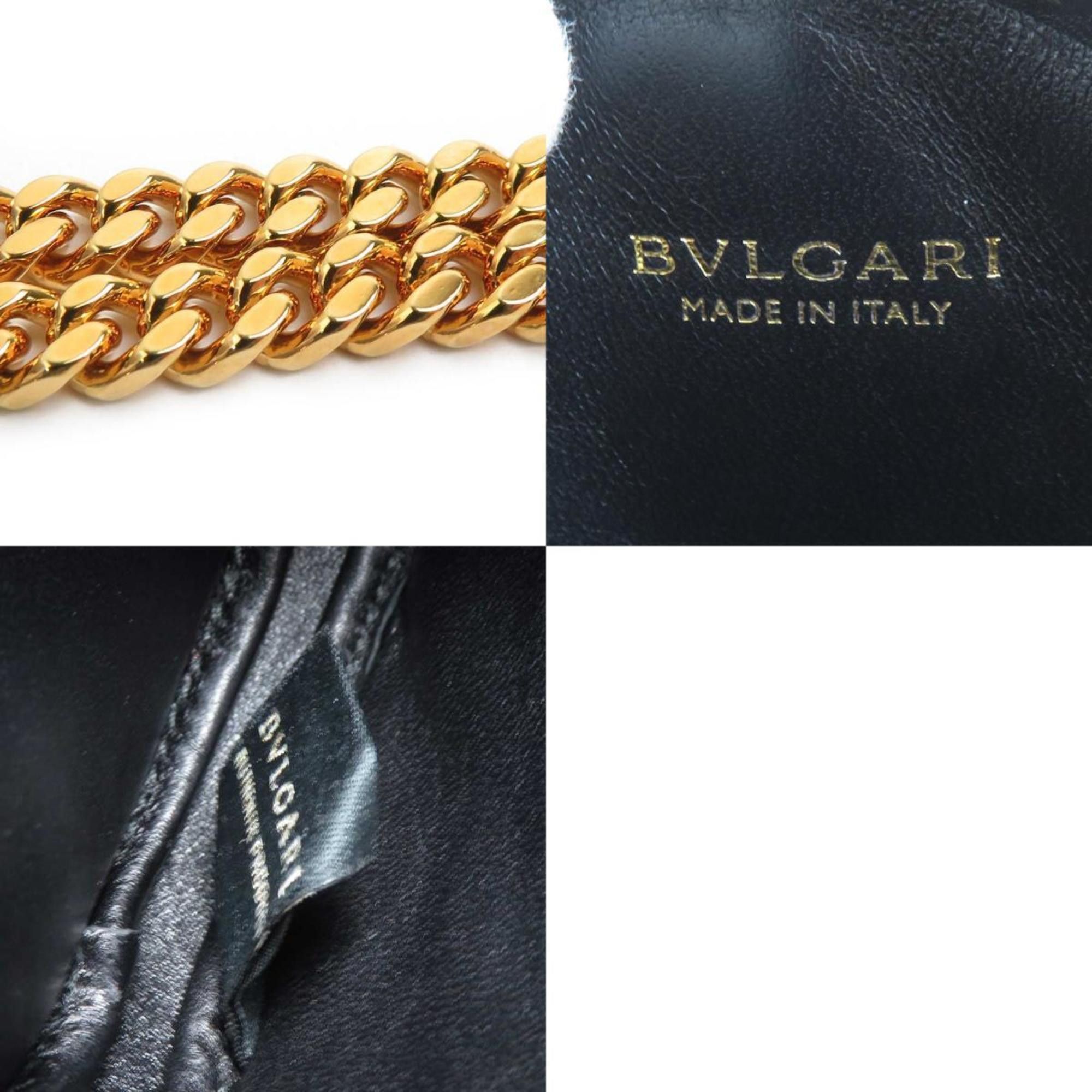 Bvlgari BVLGARI Wallet/Coin Case Neck Pouch Serpenti Leather Light Beige Women's r10563a Size ONE SIZE - 5 Thumbnail