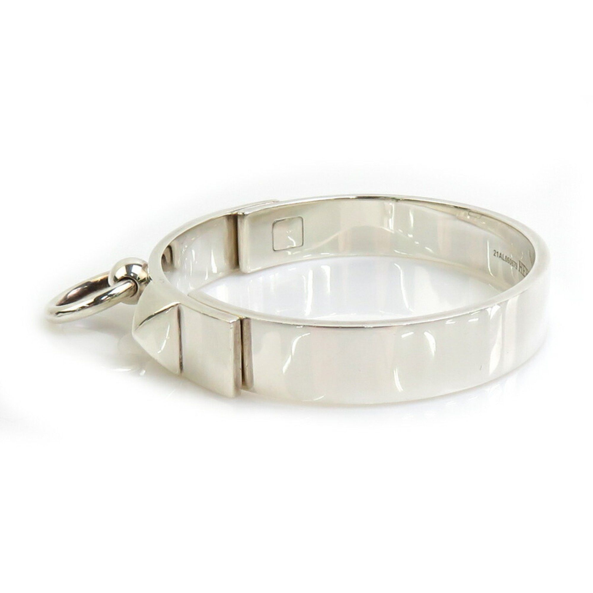 Hermes Hermes Bracelet Bangle Collier de Chien PM Silver 925 Women's 90123a Size ONE SIZE - 4 Thumbnail