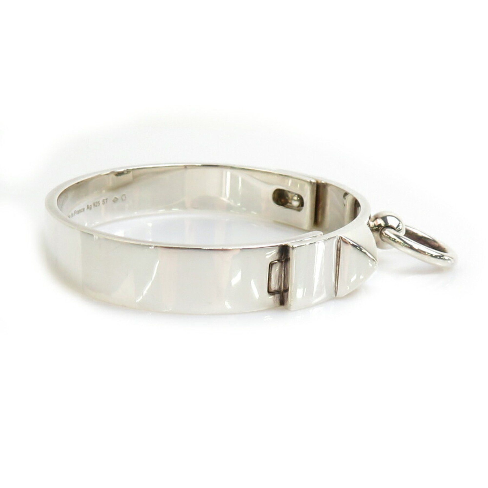 Hermes Hermes Bracelet Bangle Collier de Chien PM Silver 925 Women's 90123a Size ONE SIZE - 2 Thumbnail