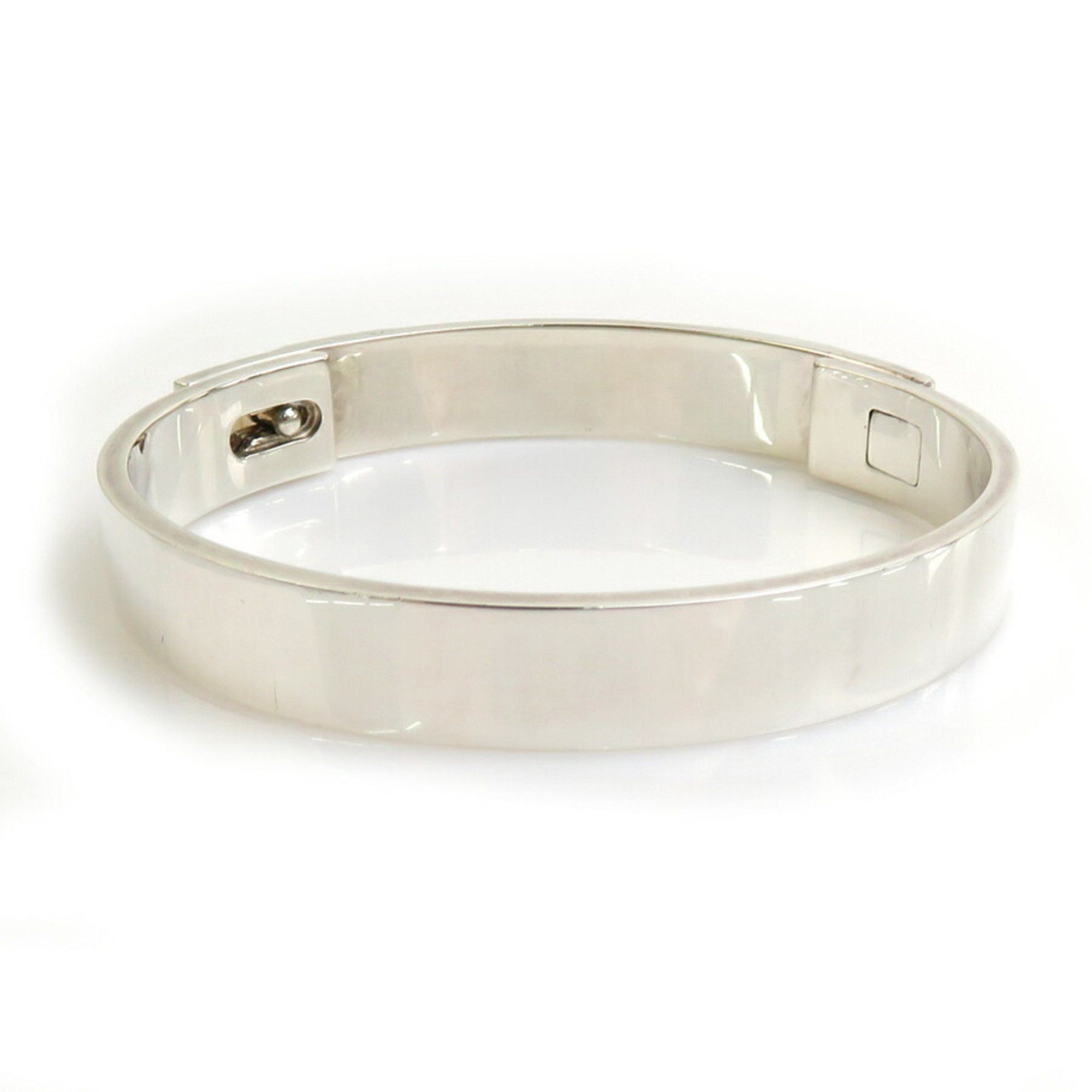 Hermes Hermes Bracelet Bangle Collier de Chien PM Silver 925 Women's 90123a Size ONE SIZE - 3 Thumbnail