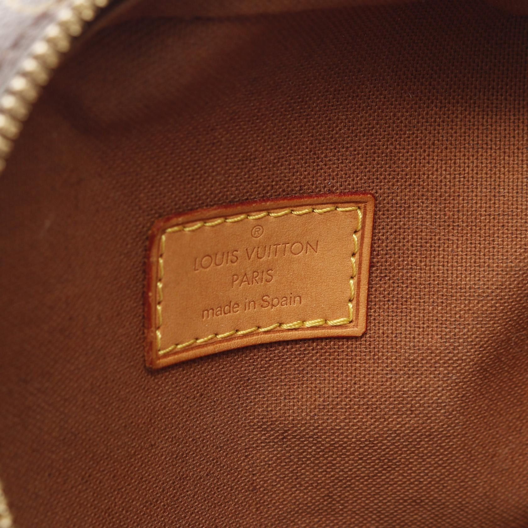 Louis Vuitton Louis Vuitton Louis Vuitton Pochette Gange Monogram Shoulder Bag Canvas Belt Bag M51870 Size ONE SIZE - 4 Thumbnail