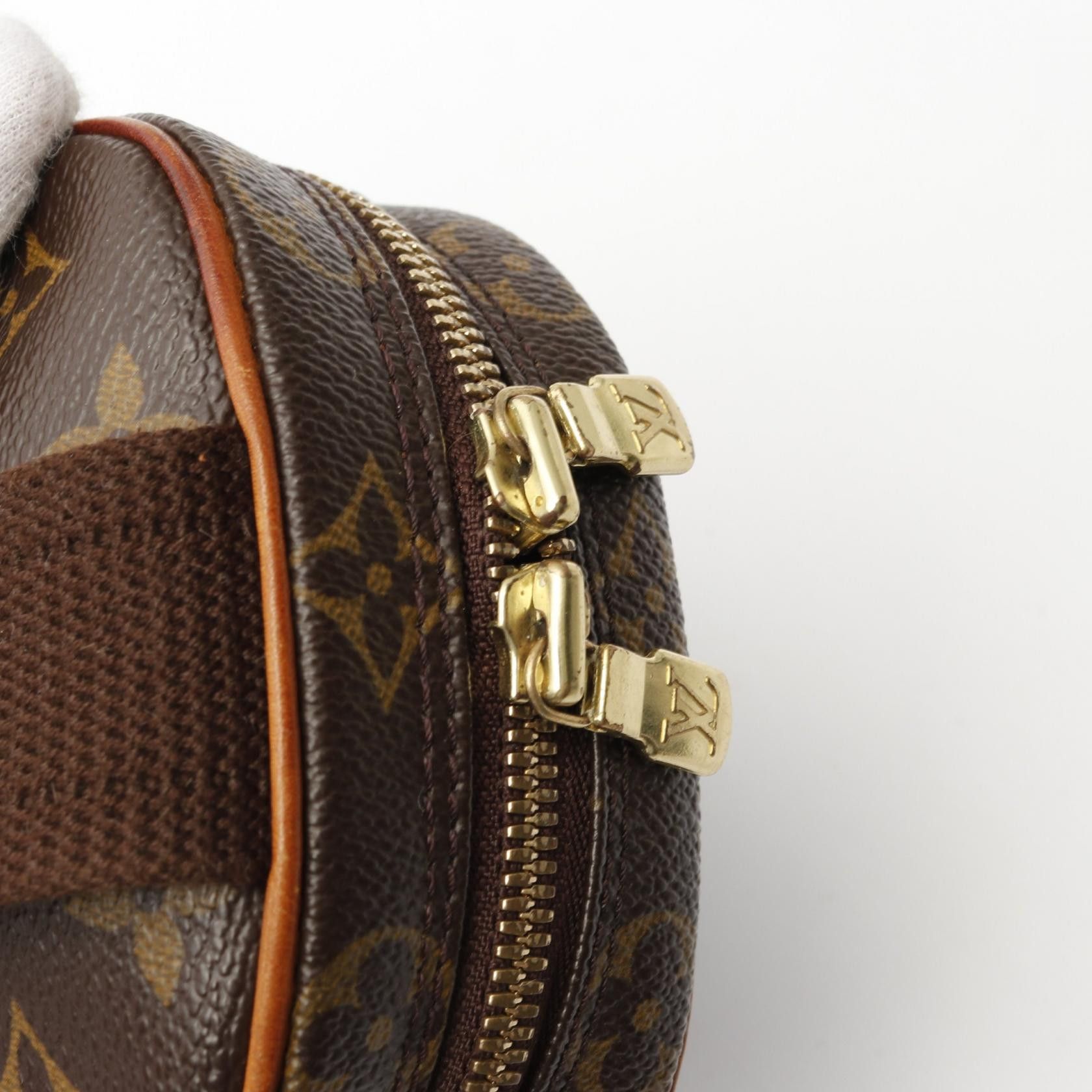 Louis Vuitton Louis Vuitton Louis Vuitton Pochette Gange Monogram Shoulder Bag Canvas Belt Bag M51870 Size ONE SIZE - 9 Thumbnail