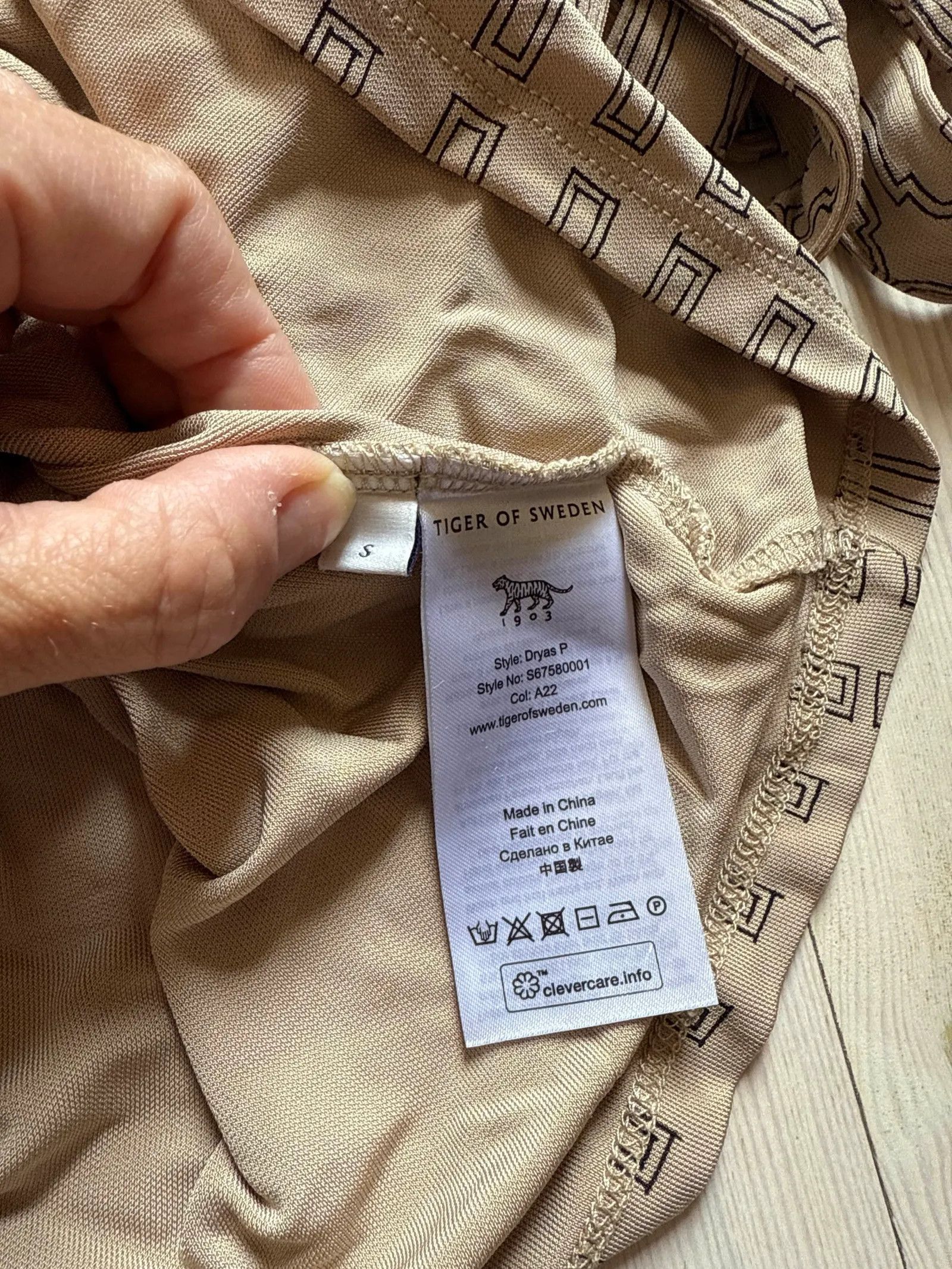 Tiger of Sweden Tiger of Sweden Dryas P Blouse Size S / US 4 / IT 40 - 4 Thumbnail