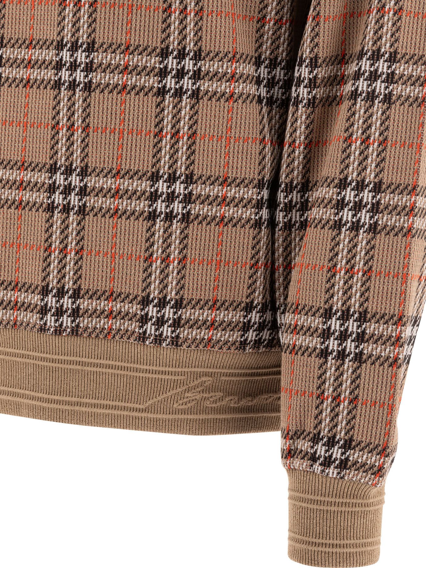 Burberry Cotton Check Crewneck Sweatshirt Size US S / EU 44-46 / 1 - 4 Thumbnail