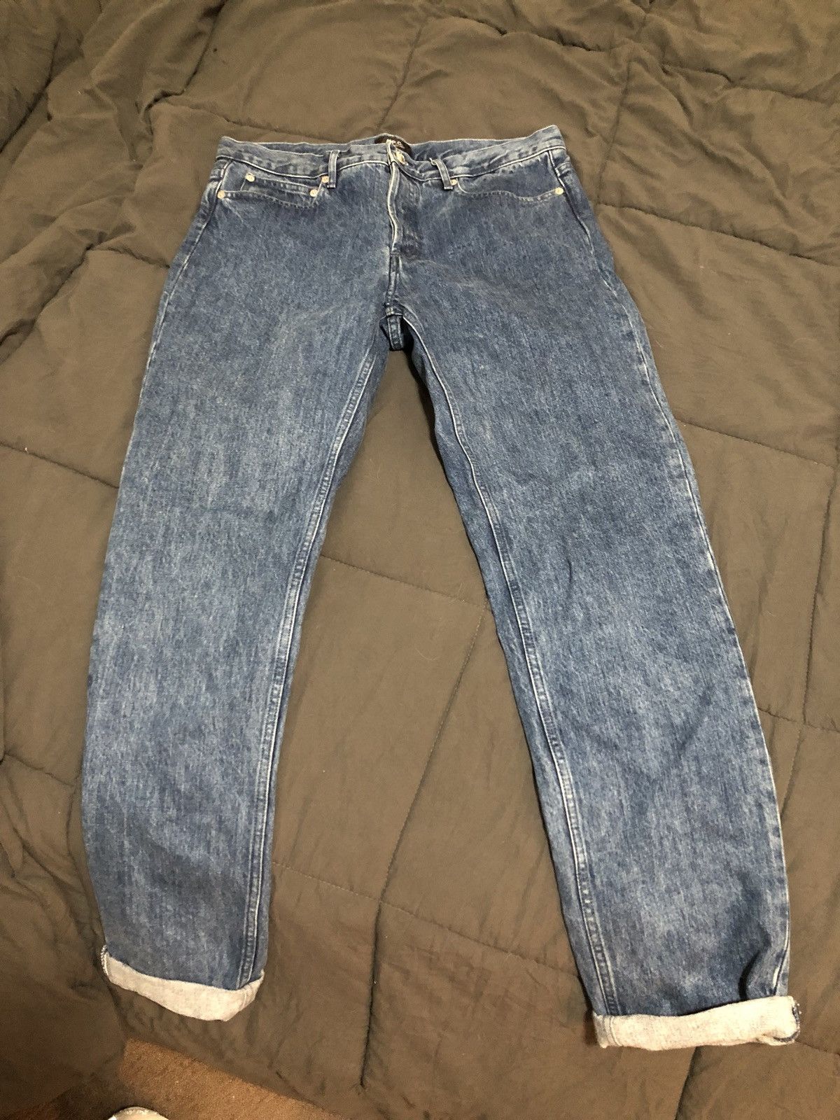 A.P.C. APC Low Standard Jeans Size US 32 / EU 48 - 1 Thumbnail