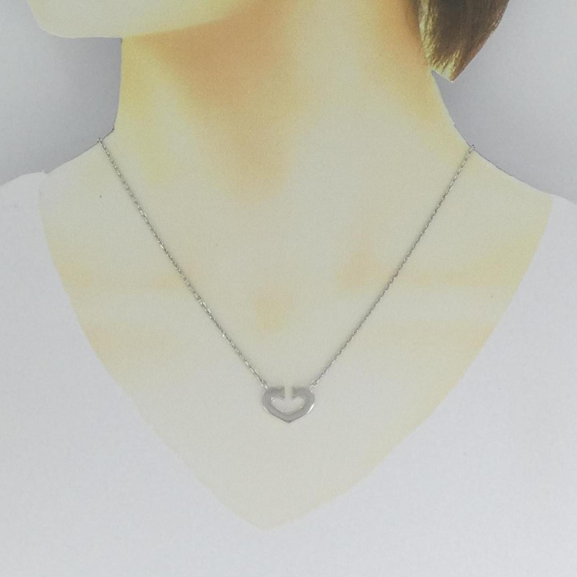 Cartier C heart necklace