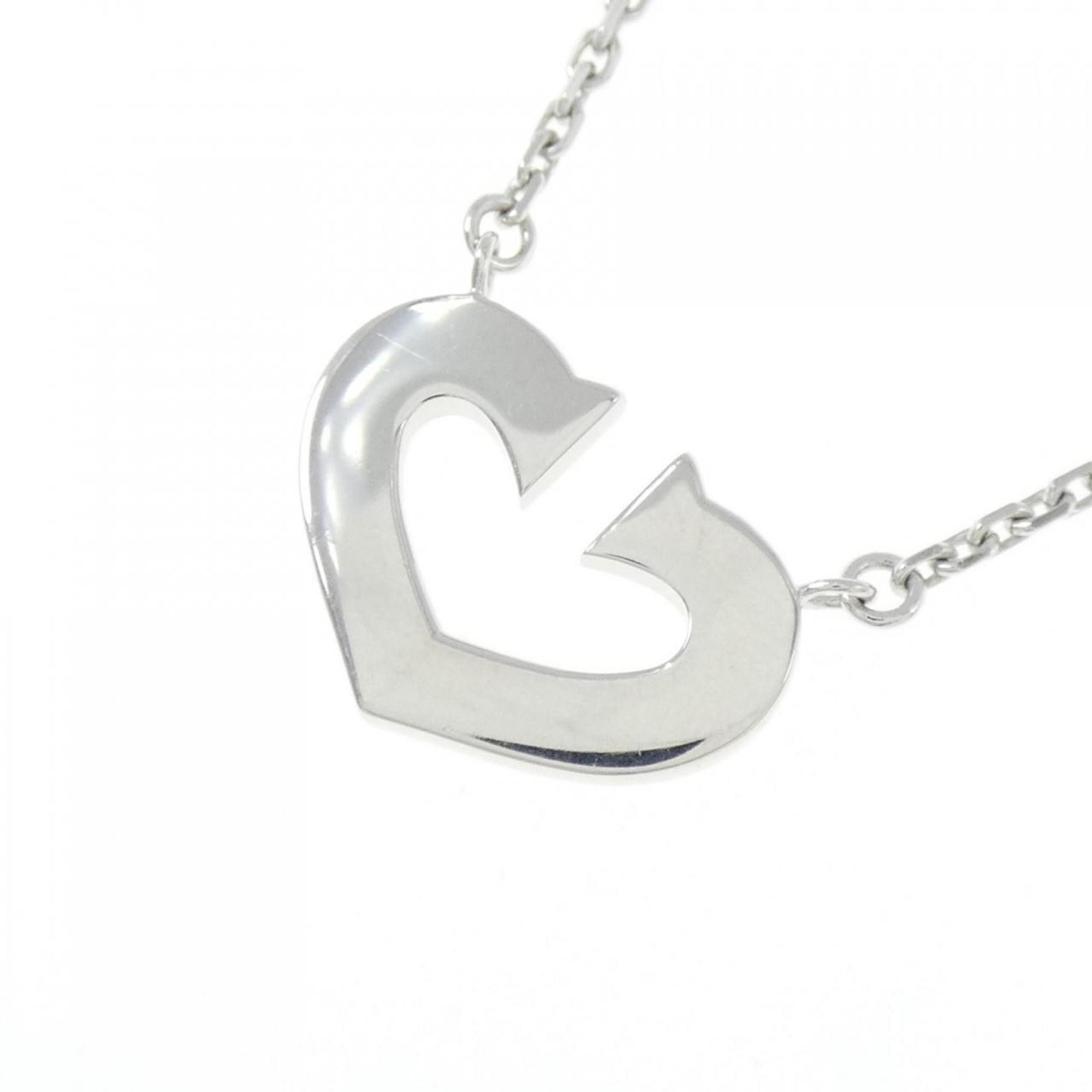 Cartier C heart necklace