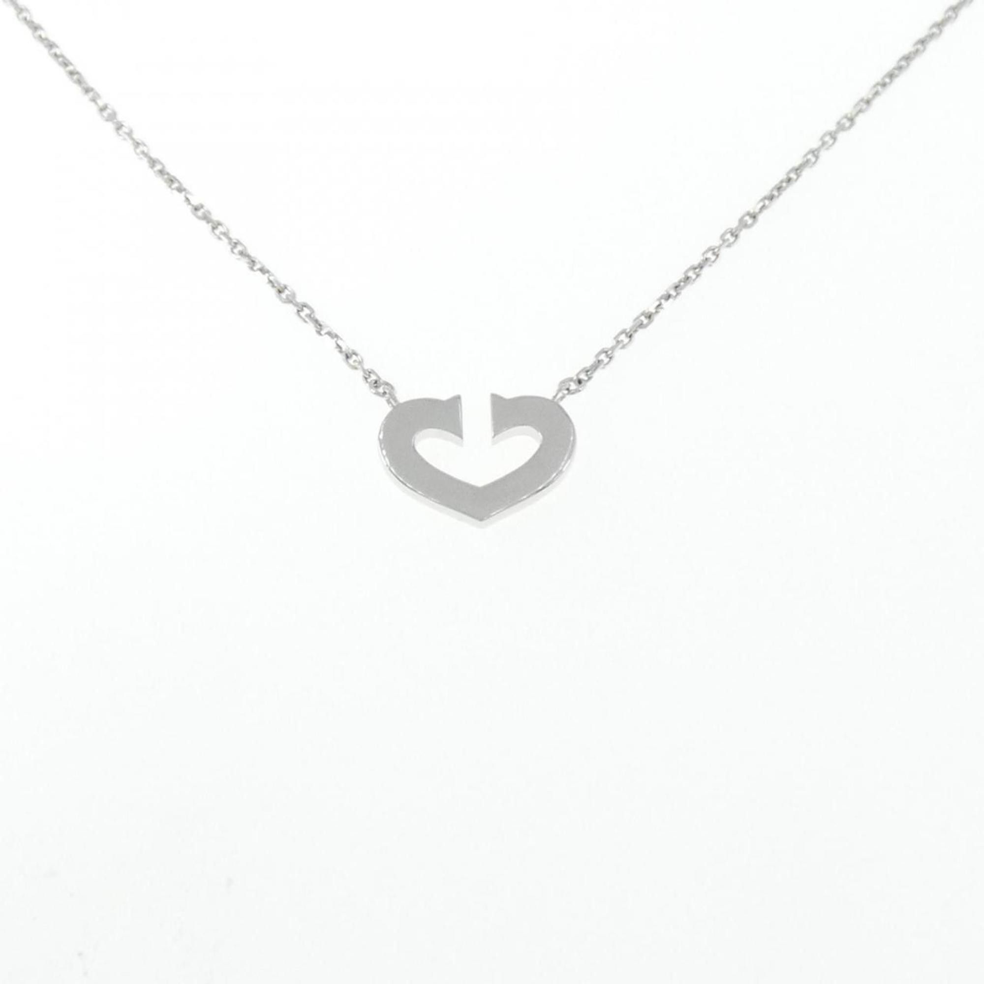 Cartier C heart necklace