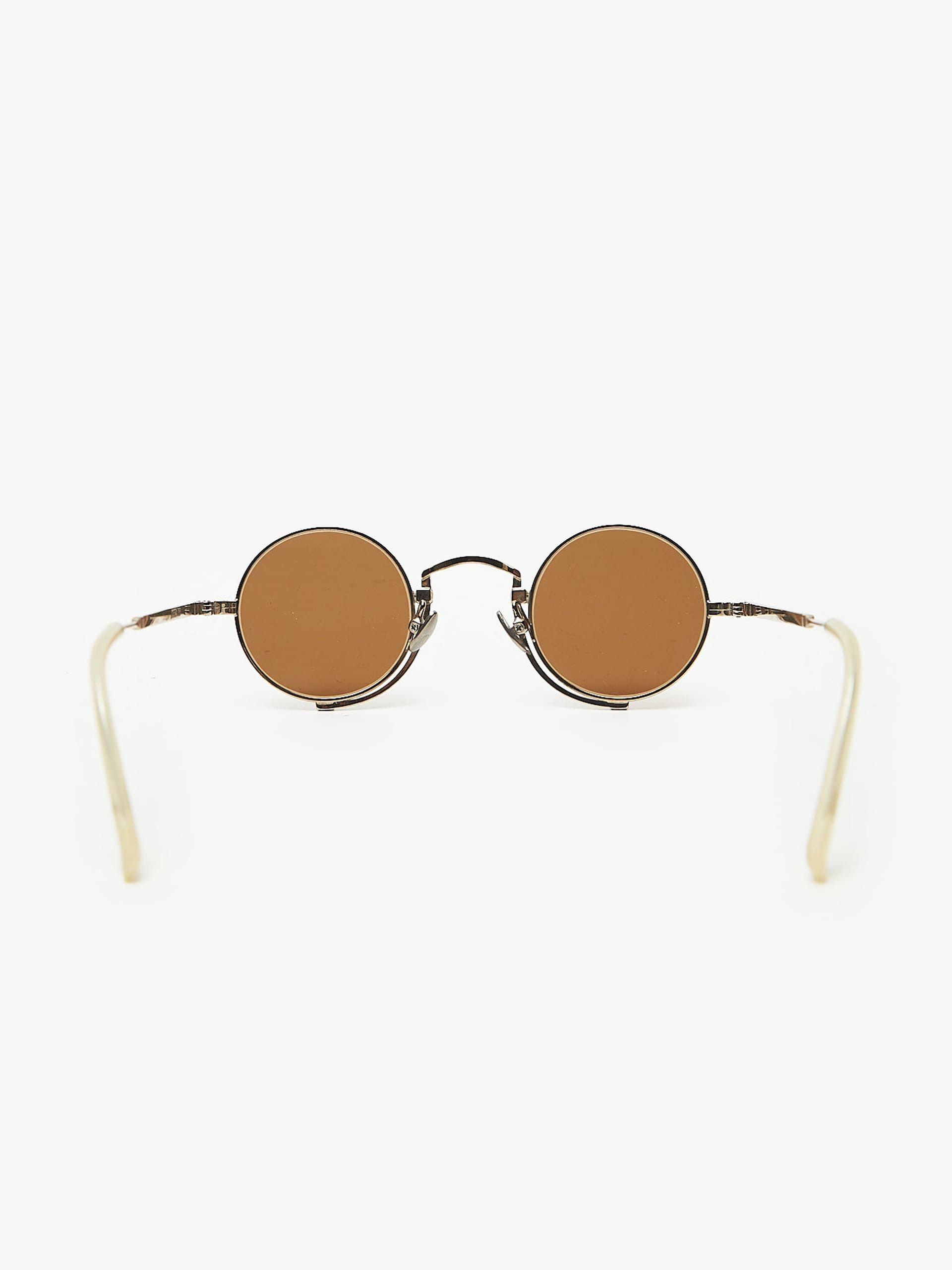 Matsuda Silver Round Plastic Sunglasses Size ONE SIZE - 3 Thumbnail