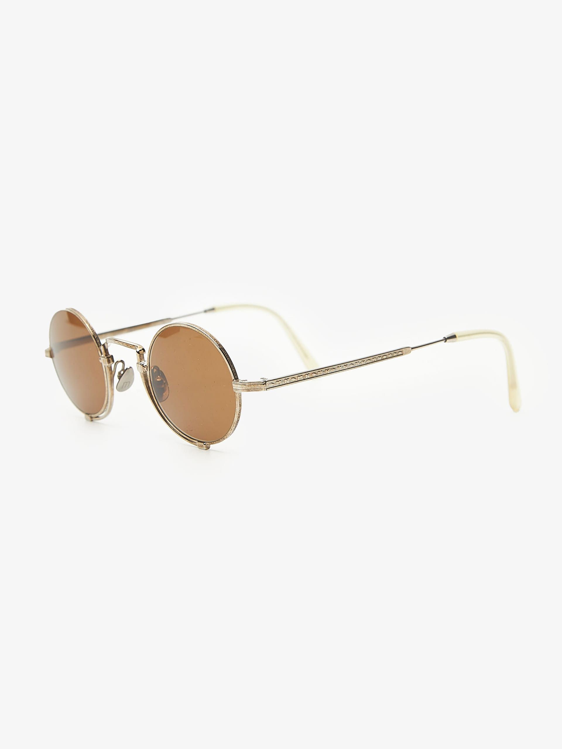Matsuda Silver Round Plastic Sunglasses Size ONE SIZE - 2 Thumbnail