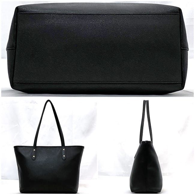 Coach COACH Tote Bag Black Leather Size ONE SIZE - 2 Thumbnail