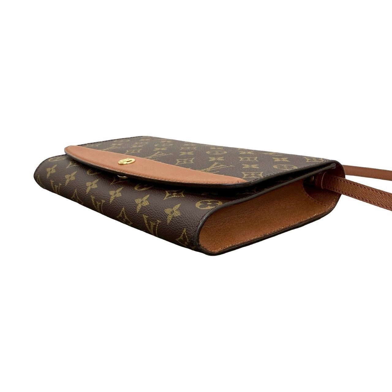 Louis Vuitton Louis Vuitton Shoulder Bag Brown Leather Size ONE SIZE - 8 Thumbnail