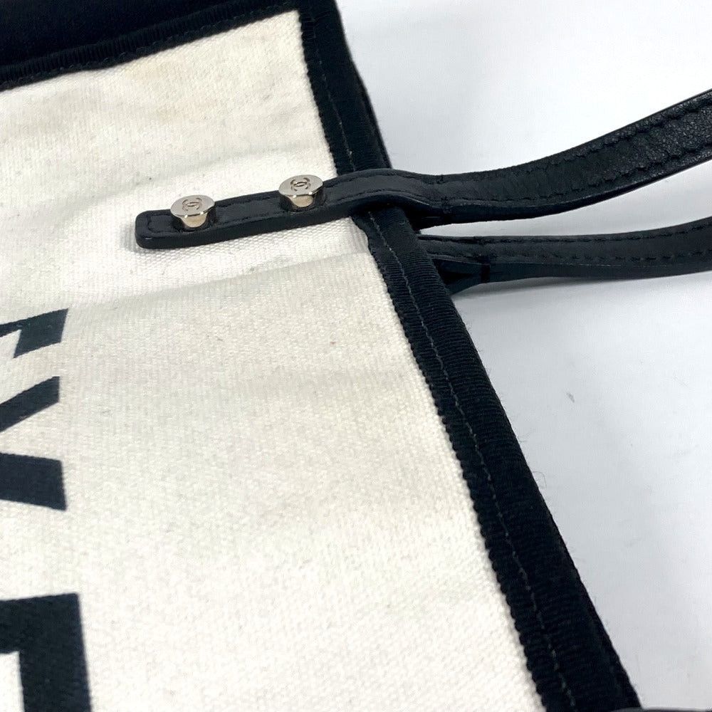 Chanel Chanel Let'S Lemon Straight Tote Bag Briefcase Shawl Shoulder Canvas/Leather Women Black Size ONE SIZE - 13 Thumbnail