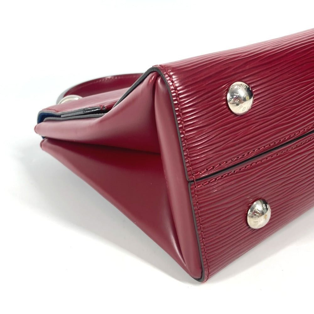 Louis Vuitton Louis Vuitton Epi Grenelle Pm Flap Briefcase Tote Bag Handbag Leather Women Wine Red Size ONE SIZE - 8 Thumbnail