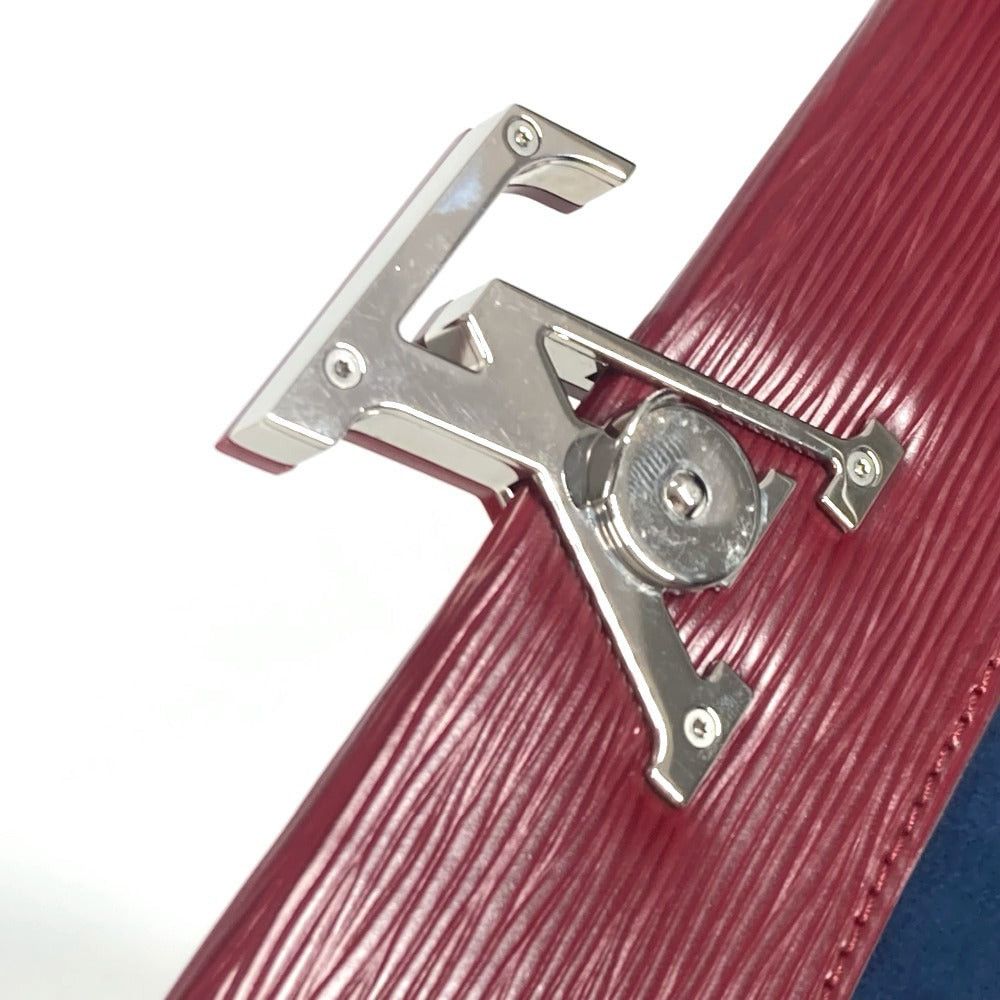 Louis Vuitton Louis Vuitton Epi Grenelle Pm Flap Briefcase Tote Bag Handbag Leather Women Wine Red Size ONE SIZE - 18 Thumbnail