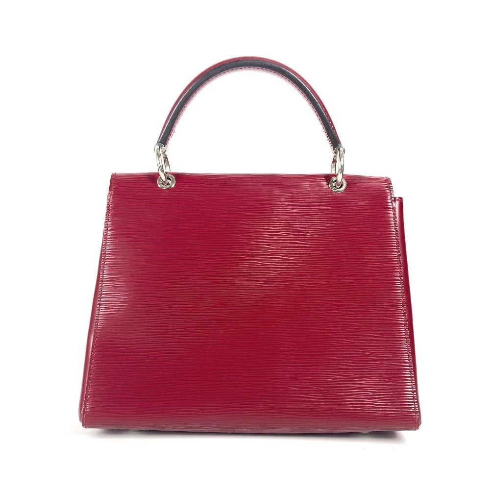 Louis Vuitton Louis Vuitton Epi Grenelle Pm Flap Briefcase Tote Bag Handbag Leather Women Wine Red Size ONE SIZE - 2 Thumbnail