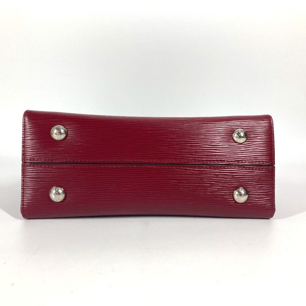 Louis Vuitton Louis Vuitton Epi Grenelle Pm Flap Briefcase Tote Bag Handbag Leather Women Wine Red Size ONE SIZE - 6 Thumbnail