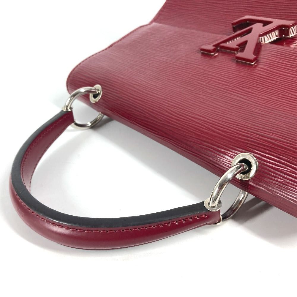 Louis Vuitton Louis Vuitton Epi Grenelle Pm Flap Briefcase Tote Bag Handbag Leather Women Wine Red Size ONE SIZE - 10 Thumbnail