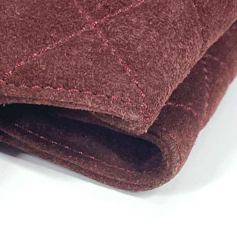 Chanel Chanel Tote Bag Turn Lock Cc Coma Mark Matelasse 2 Way Shoulder Diagonal Hanging (E.G. Of A Rocket) Briefcase Handbag Suede Women Wine Red Size ONE SIZE - 10 Thumbnail