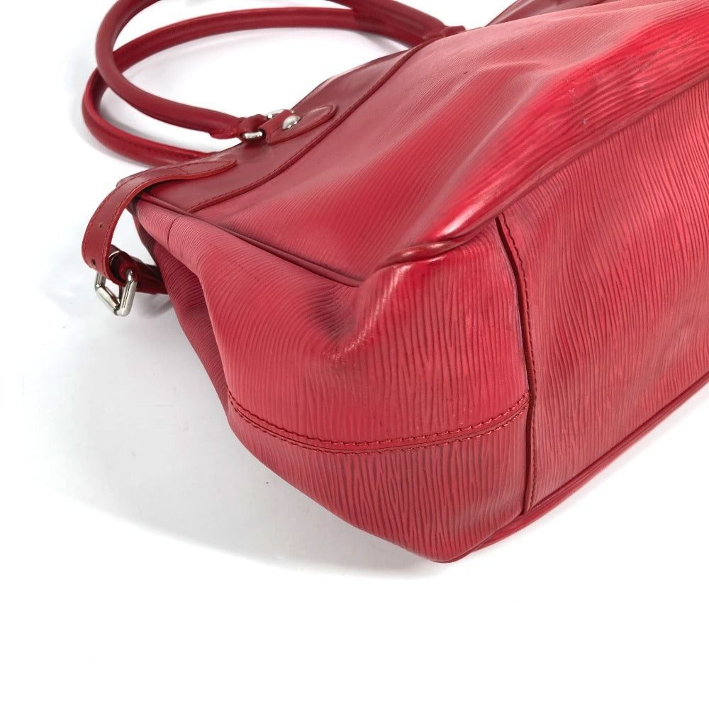 Louis Vuitton Louis Vuitton M5926E Epi Passy Pm Tote Bag Briefcase Shoulder Shawl Handbag Leather Women Red Size ONE SIZE - 7 Thumbnail
