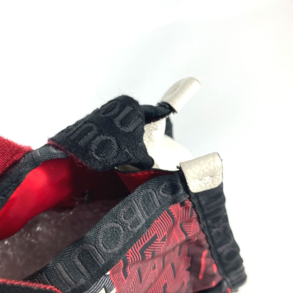 Christian Louboutin Christian Louboutin Logo 2 Way Bag Handbag Tote Briefcase Shoulder Nylon Unisex Red Size ONE SIZE - 10 Thumbnail