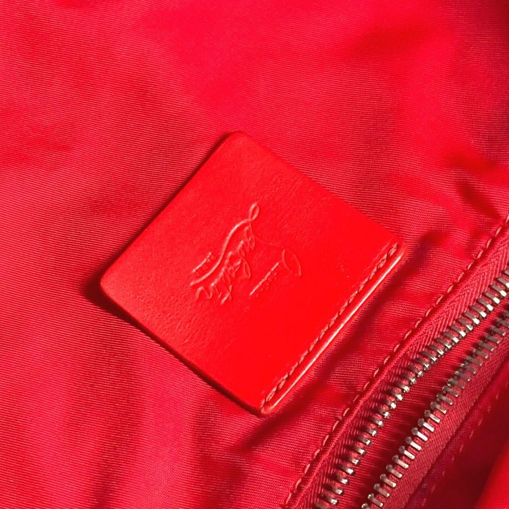 Christian Louboutin Christian Louboutin Logo 2 Way Bag Handbag Tote Briefcase Shoulder Nylon Unisex Red Size ONE SIZE - 16 Thumbnail