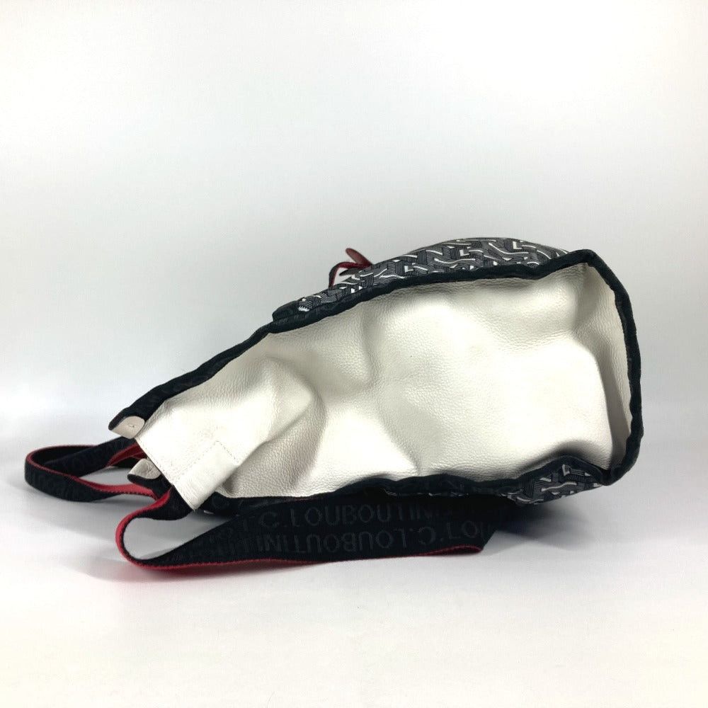 Christian Louboutin Christian Louboutin Logo 2 Way Bag Handbag Tote Briefcase Shoulder Nylon Unisex Red Size ONE SIZE - 4 Thumbnail