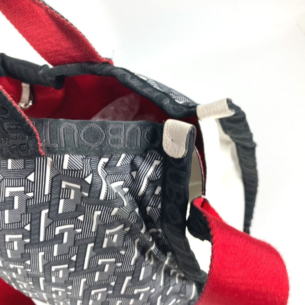 Christian Louboutin Christian Louboutin Logo 2 Way Bag Handbag Tote Briefcase Shoulder Nylon Unisex Red Size ONE SIZE - 11 Thumbnail
