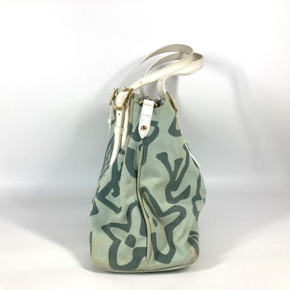 Louis Vuitton Louis Vuitton M95678 Cruise Line Taisienne Pm Tote Bag Briefcase Shawl Shoulder Canvas/Leather Women Green Size ONE SIZE - 4 Thumbnail