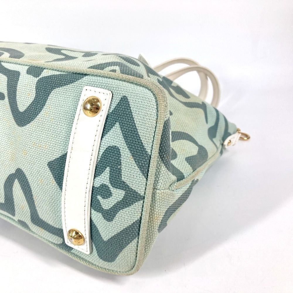 Louis Vuitton Louis Vuitton M95678 Cruise Line Taisienne Pm Tote Bag Briefcase Shawl Shoulder Canvas/Leather Women Green Size ONE SIZE - 5 Thumbnail