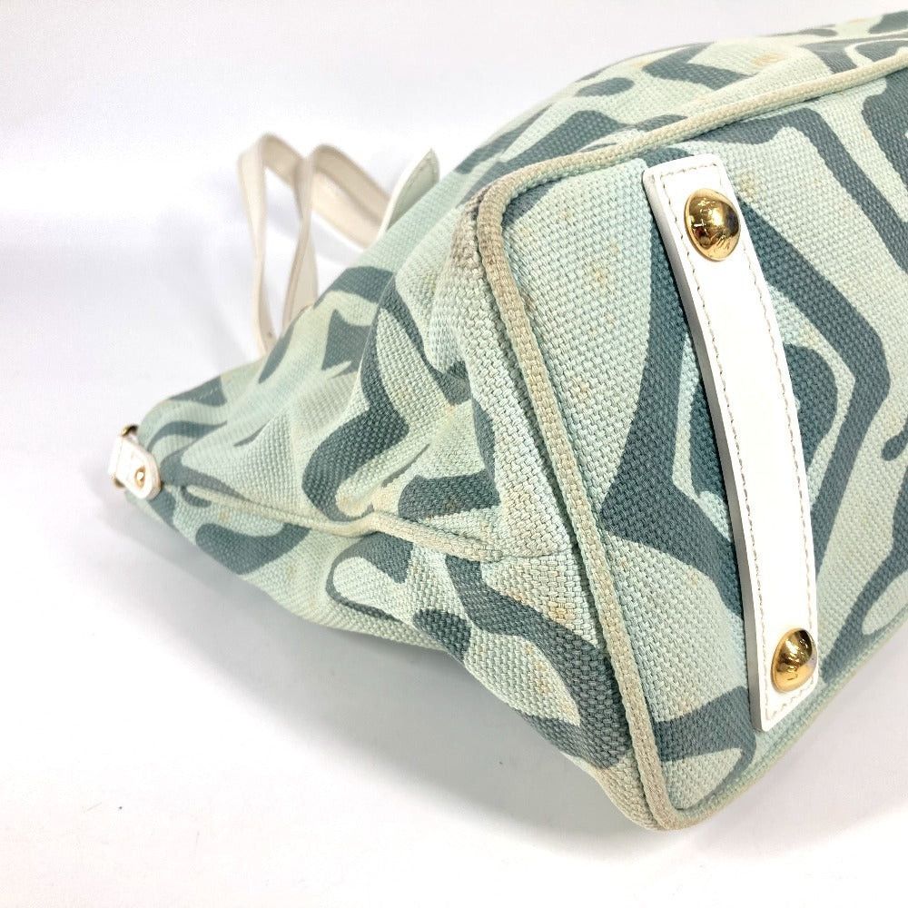 Louis Vuitton Louis Vuitton M95678 Cruise Line Taisienne Pm Tote Bag Briefcase Shawl Shoulder Canvas/Leather Women Green Size ONE SIZE - 6 Thumbnail