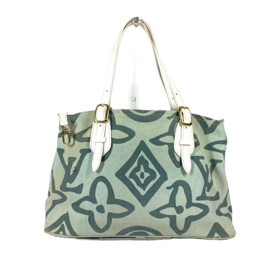 Louis Vuitton Louis Vuitton M95678 Cruise Line Taisienne Pm Tote Bag Briefcase Shawl Shoulder Canvas/Leather Women Green Size ONE SIZE - 2 Thumbnail