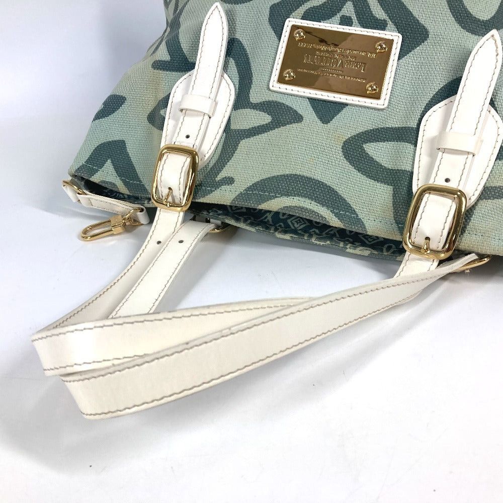 Louis Vuitton Louis Vuitton M95678 Cruise Line Taisienne Pm Tote Bag Briefcase Shawl Shoulder Canvas/Leather Women Green Size ONE SIZE - 7 Thumbnail