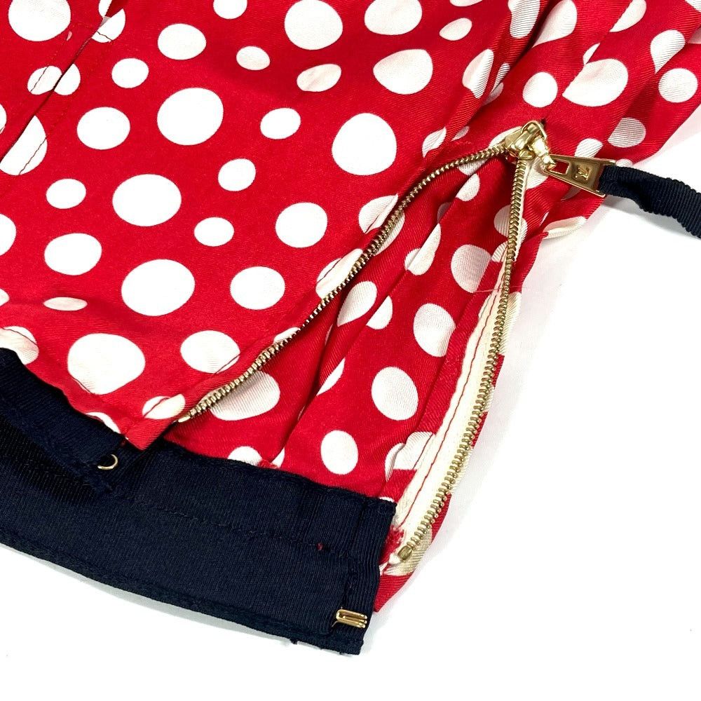 Louis Vuitton Louis Vuitton Yayoi Kusama Collaboration Dot Polka Dots Pleated Skirt Bottoms Apparel (Clothing) Silk Women Red Size 38" / US 16 / IT 52 - 9 Thumbnail