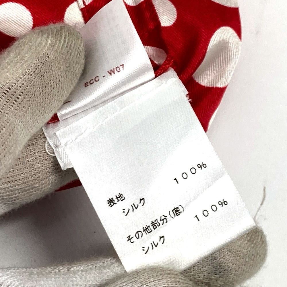 Louis Vuitton Louis Vuitton Yayoi Kusama Collaboration Dot Polka Dots Pleated Skirt Bottoms Apparel (Clothing) Silk Women Red Size 38" / US 16 / IT 52 - 8 Thumbnail