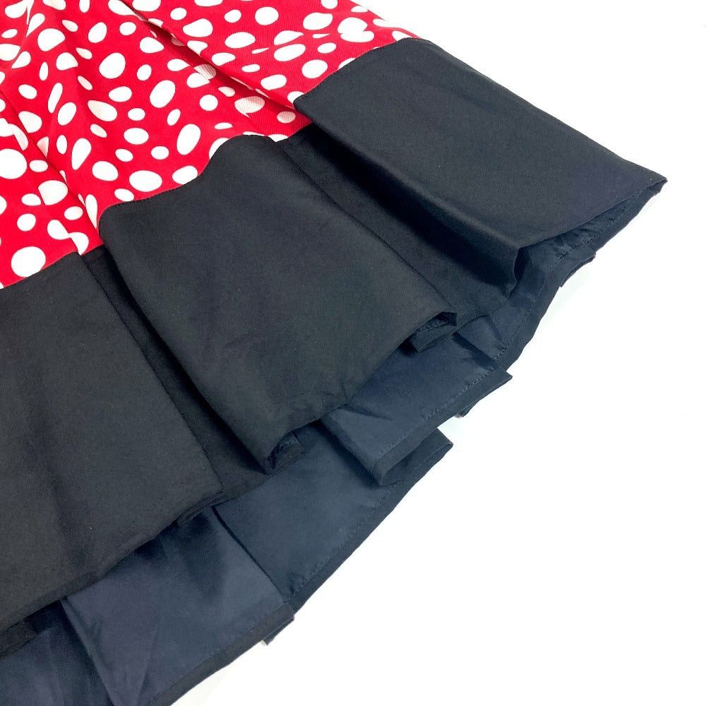 Louis Vuitton Louis Vuitton Yayoi Kusama Collaboration Dot Polka Dots Pleated Skirt Bottoms Apparel (Clothing) Silk Women Red Size 38" / US 16 / IT 52 - 2 Thumbnail