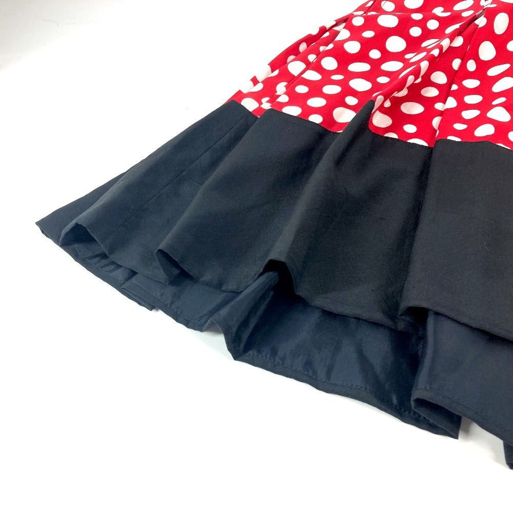 Louis Vuitton Louis Vuitton Yayoi Kusama Collaboration Dot Polka Dots Pleated Skirt Bottoms Apparel (Clothing) Silk Women Red Size 38" / US 16 / IT 52 - 3 Thumbnail