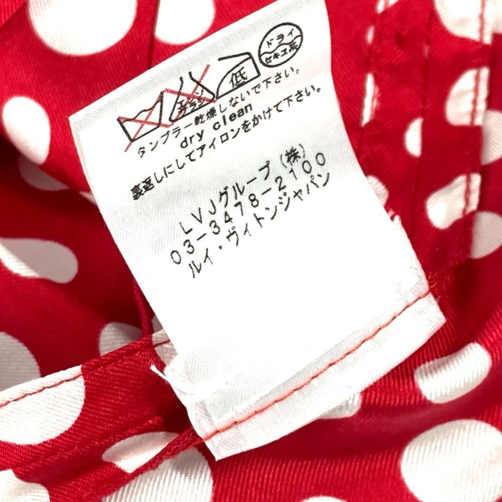 Louis Vuitton Louis Vuitton Yayoi Kusama Collaboration Dot Polka Dots Pleated Skirt Bottoms Apparel (Clothing) Silk Women Red Size 38" / US 16 / IT 52 - 7 Thumbnail