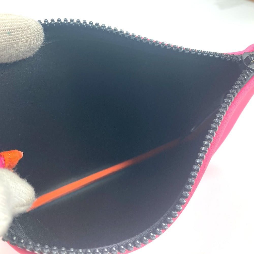 Hermes Hermes Neovan Pm Clutch Bag Briefcase Make-Up Multi-Pouch Pouch Polyamide Women Pink Size ONE SIZE - 9 Thumbnail