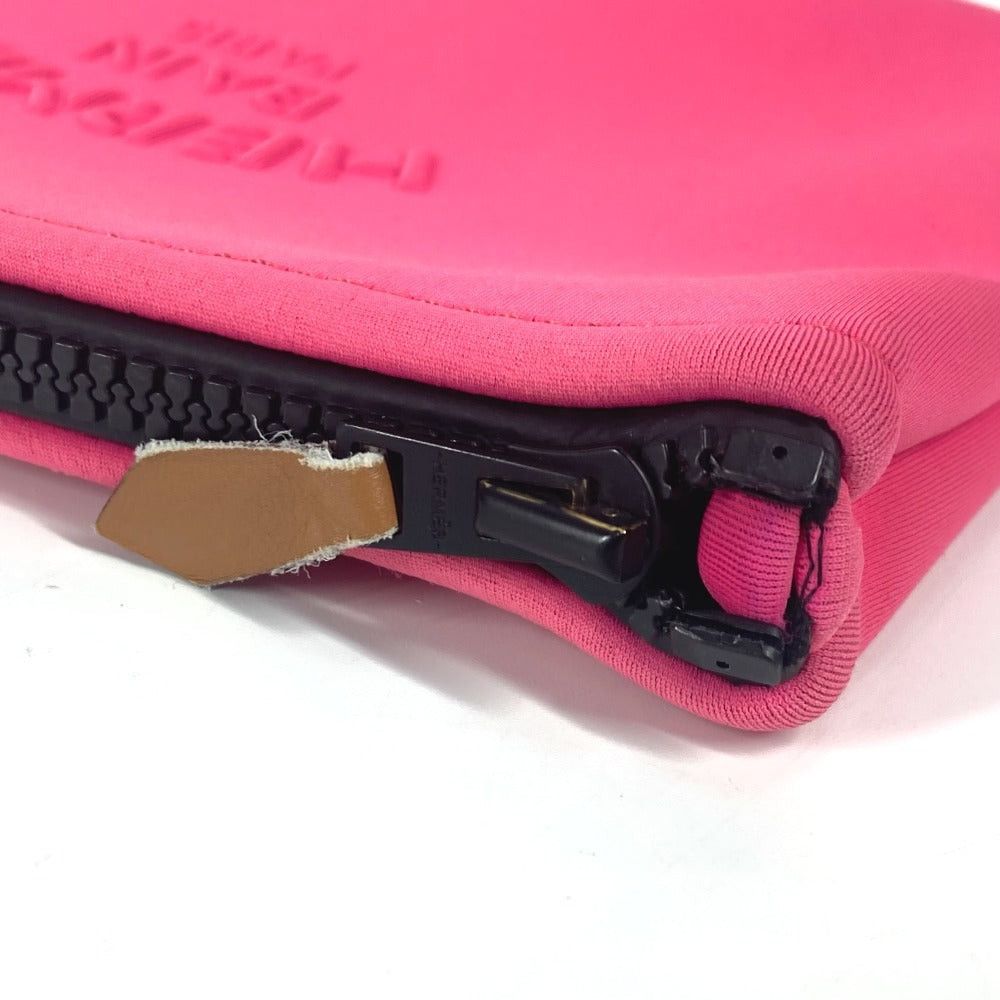Hermes Hermes Neovan Pm Clutch Bag Briefcase Make-Up Multi-Pouch Pouch Polyamide Women Pink Size ONE SIZE - 4 Thumbnail
