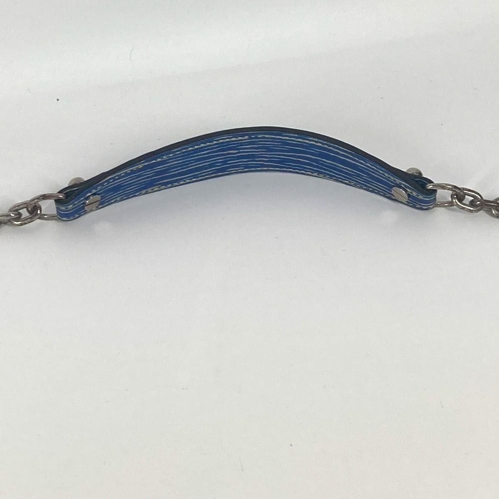 Louis Vuitton Louis Vuitton M61036 Epi Denim Small Leather Belt Worn By Commoners In Ancient Japan Twist Chain Wallet Long Diagonal Hanging (E.G. Of A Rocket) Flap Shoulder Bag Women Blue Size ONE SIZE - 2 Thumbnail