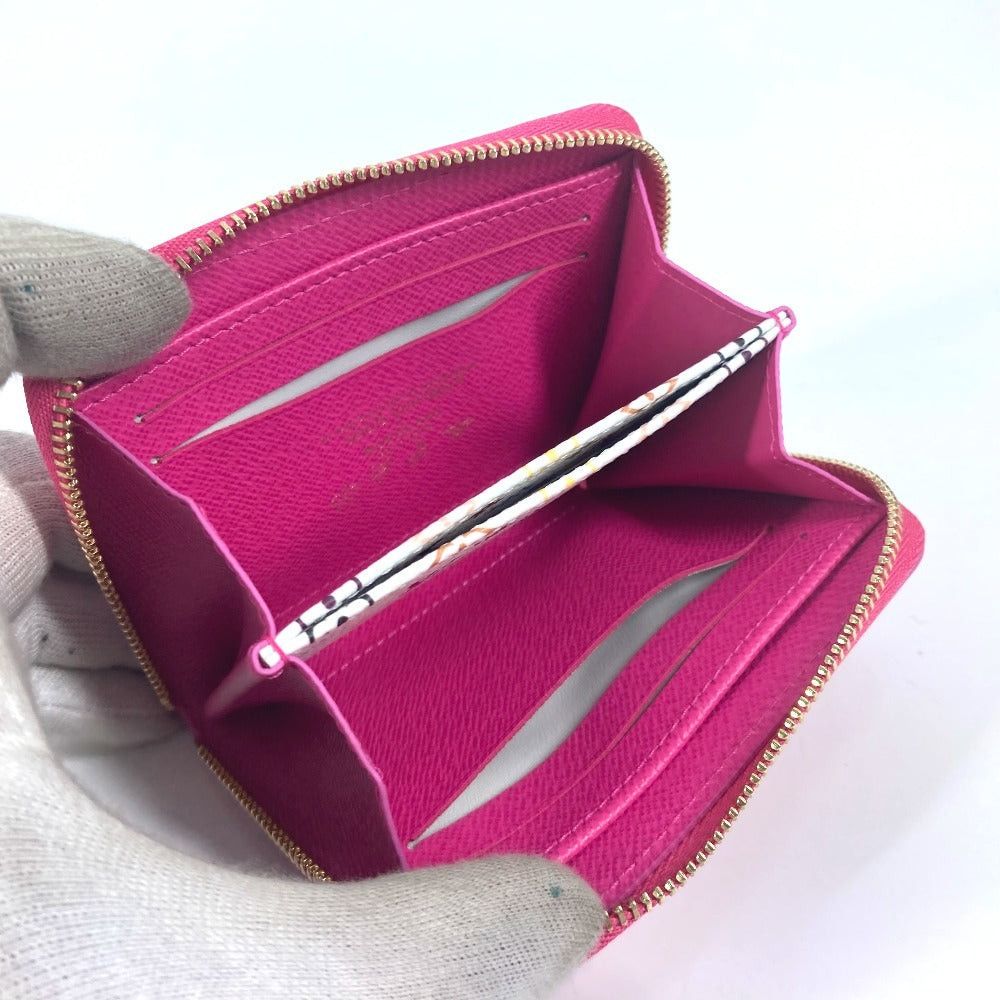 Louis Vuitton Louis Vuitton M14144 Japan Only Epi Takashi Murakami Lv Tm Zippy Coin Parse Wallet Change Purse Round Fastener Leather Women Cute Pink Size ONE SIZE - 10 Thumbnail