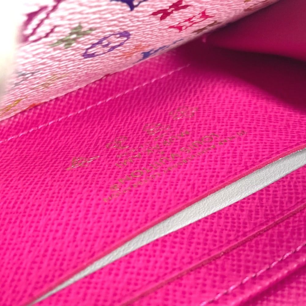 Louis Vuitton Louis Vuitton M14144 Japan Only Epi Takashi Murakami Lv Tm Zippy Coin Parse Wallet Change Purse Round Fastener Leather Women Cute Pink Size ONE SIZE - 18 Thumbnail