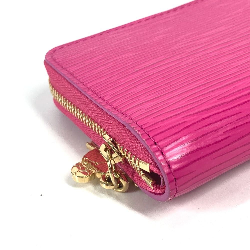 Louis Vuitton Louis Vuitton M14144 Japan Only Epi Takashi Murakami Lv Tm Zippy Coin Parse Wallet Change Purse Round Fastener Leather Women Cute Pink Size ONE SIZE - 5 Thumbnail