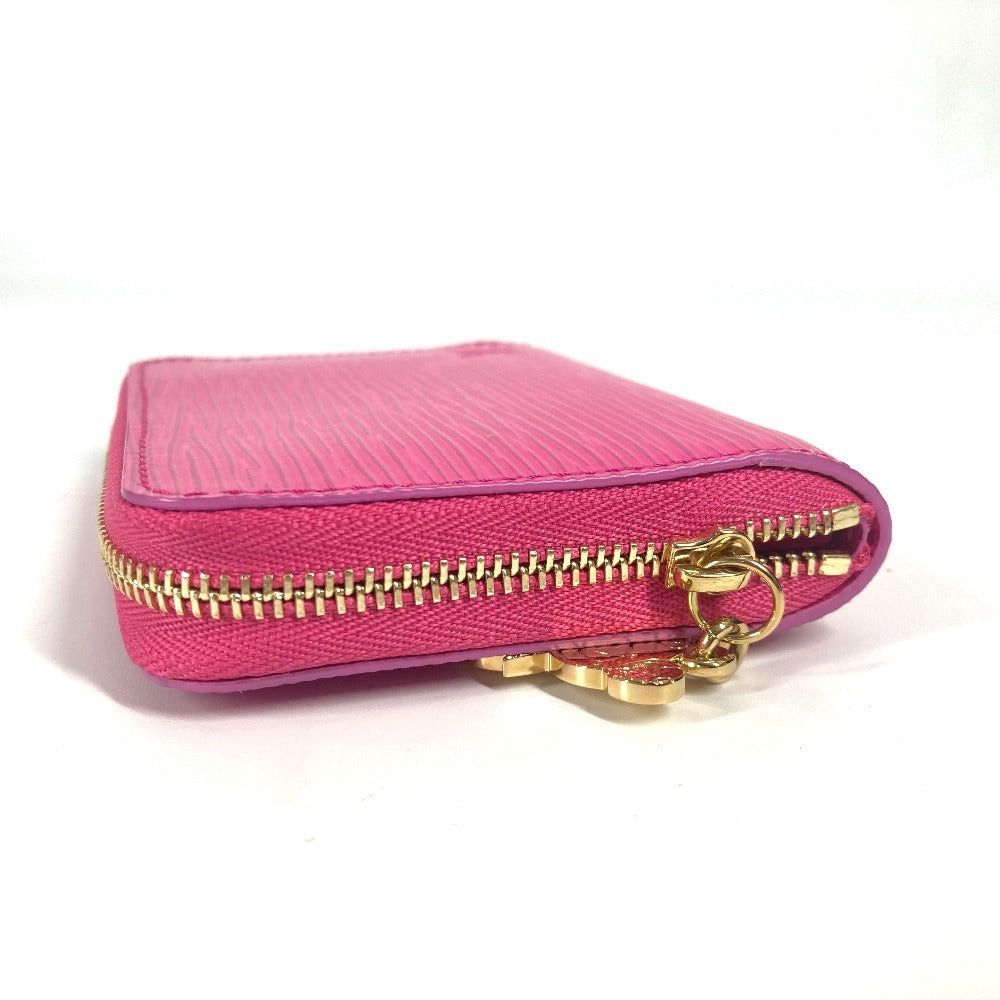 Louis Vuitton Louis Vuitton M14144 Japan Only Epi Takashi Murakami Lv Tm Zippy Coin Parse Wallet Change Purse Round Fastener Leather Women Cute Pink Size ONE SIZE - 4 Thumbnail