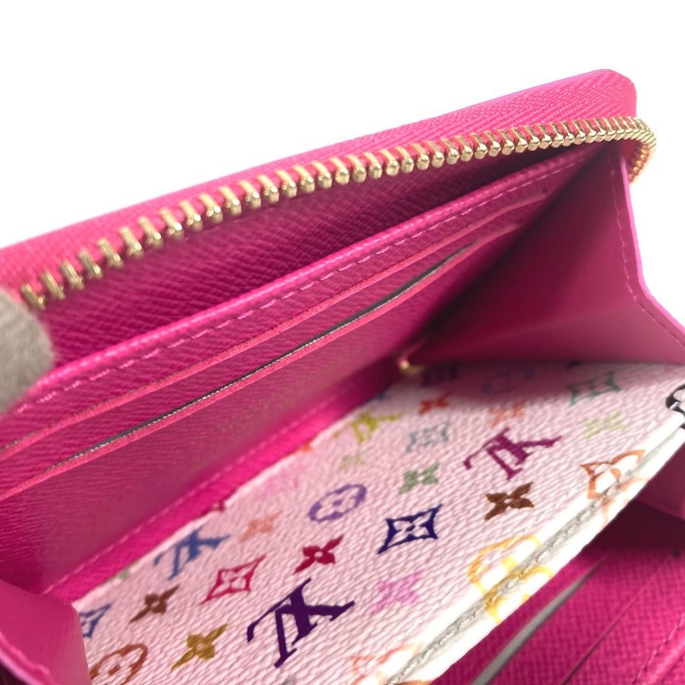 Louis Vuitton Louis Vuitton M14144 Japan Only Epi Takashi Murakami Lv Tm Zippy Coin Parse Wallet Change Purse Round Fastener Leather Women Cute Pink Size ONE SIZE - 11 Thumbnail